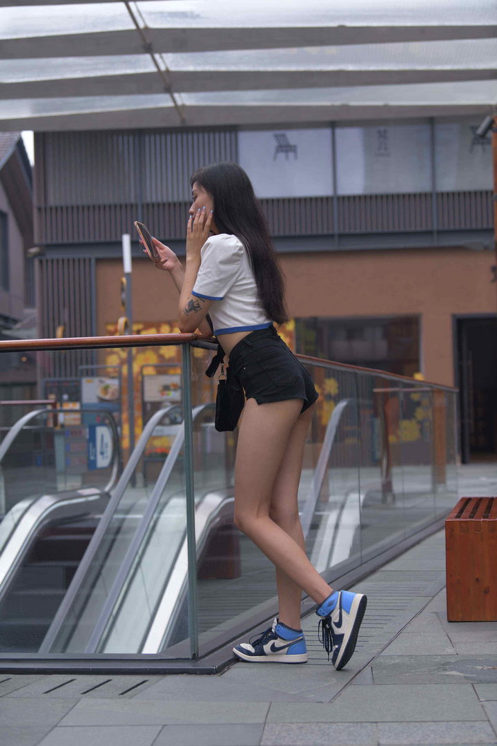 图片[2]-QB1916 黑色热裤美女 套图799张+视频-神兽街拍